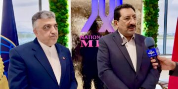 وزیر صنعت، معدن و تجارت وارد مینسک شد